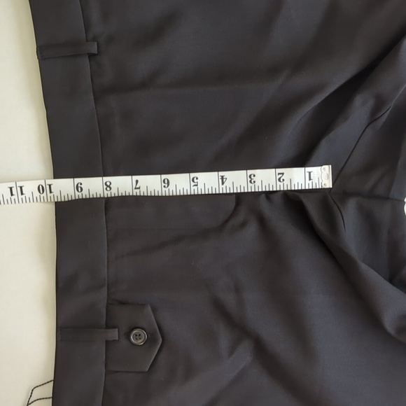 NWT Appel & Brooks Straight Leg Uniform Dress Pant 6 (35.5" Inseam) Black - Picture 15 of 16